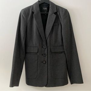 Houndstooth suit blazer & skirt - size 4